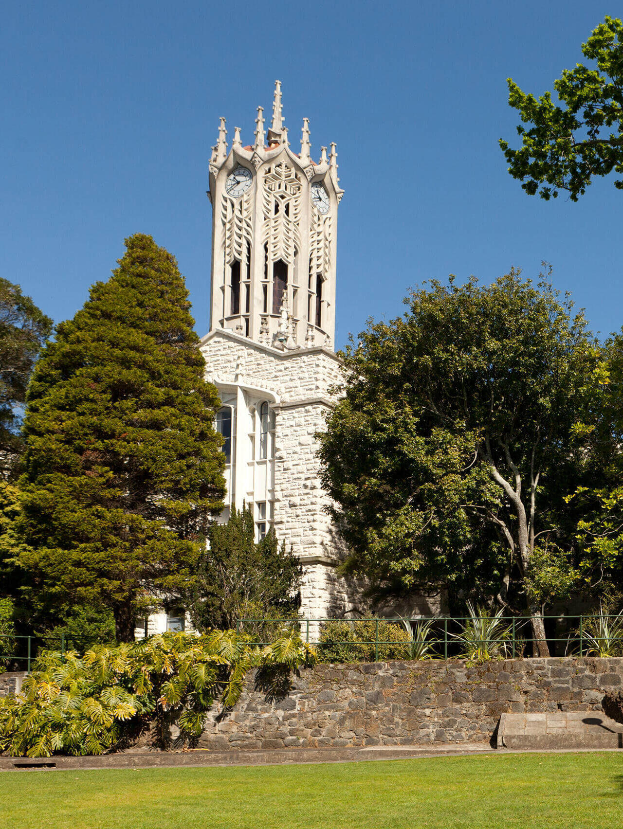Clocktower der University of Auckland in Neuseeland
