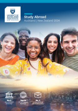 University of Auckland Broschüre Auslandssemester